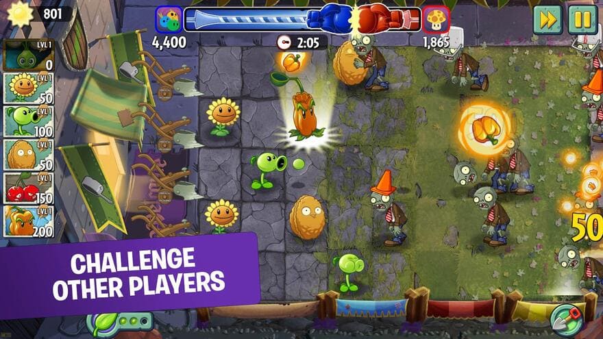 Plants vs Zombies 2 MOD APK