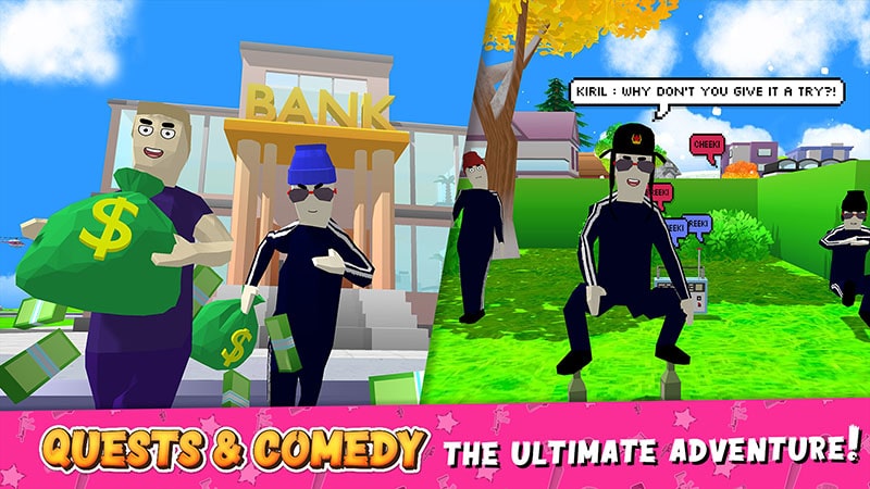Dude Theft Wars: Offline games 1