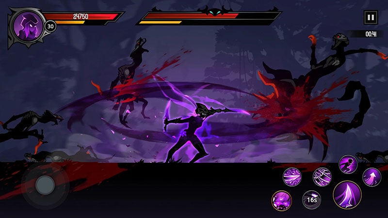Shadow Knight: Ninja Đánh Nhau 4