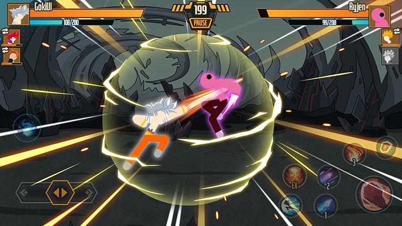 Stickman Dragon Fight 5