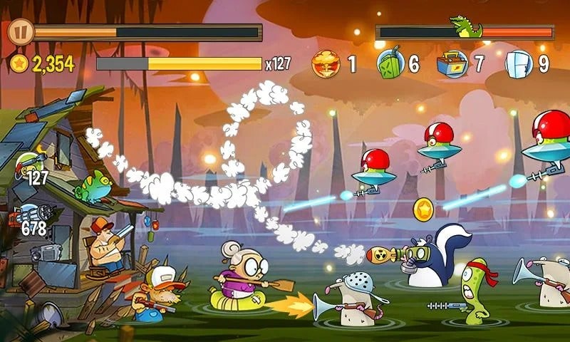 Swamp Attack 2