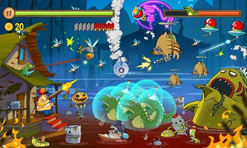 Swamp Attack 3