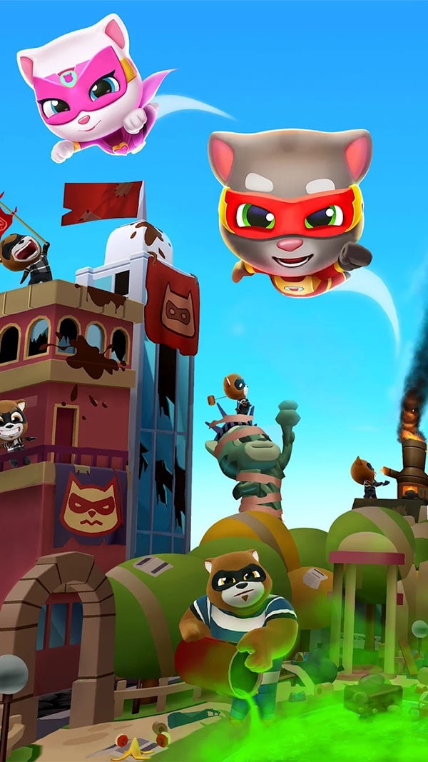 Talking Tom Hero Dash MOD APK