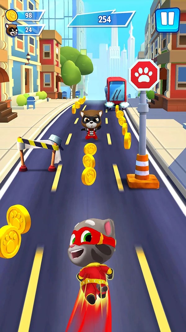 Talking Tom Hero Dash MOD APK